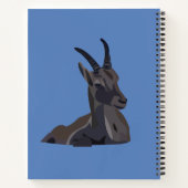 Ibex Animal Goat Notizblock (Rückseite)