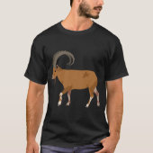 Ibex goat T-Shirt (Vorderseite)