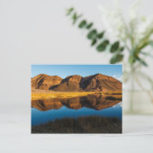 Ibex Hills Reflektion Postkarte (Stehend Vorderseite)