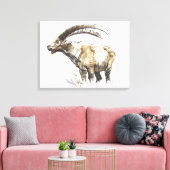 Ibex Noasca Leinwanddruck (Insitu (Wohnzimmer))