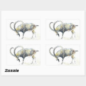 Ibex Nubian 2008 Rechteckiger Aufkleber (Blatt)