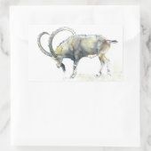 Ibex Nubian 2008 Rechteckiger Aufkleber (Tasche)