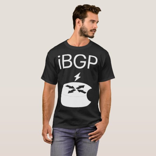 iBGP Network Engineering BGP-T-Shirt T-Shirt (Vorne ganz)