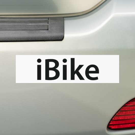 iBike Autoaufkleber (Auf Auto)