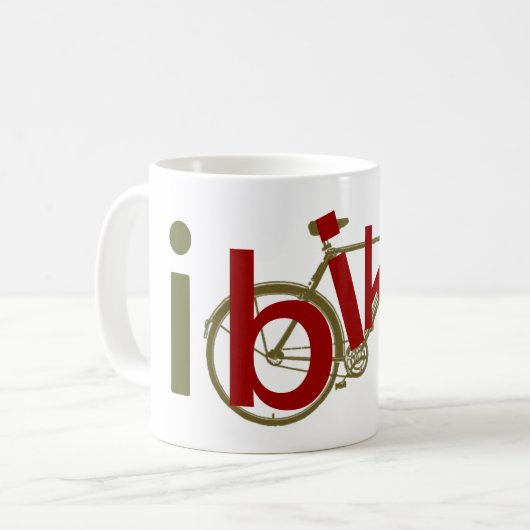 ibike ~ Liebe Kaffeetasse (Vorderseite Links)
