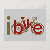ibike ~ Liebe Postkarte (Vorderseite)
