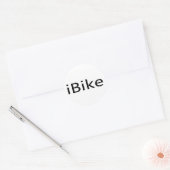 iBike Runder Aufkleber (Umschlag)