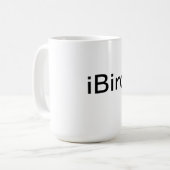 "iBird" Tasse (Vorderseite Links)