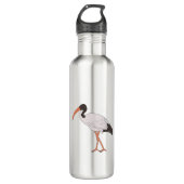 Ibis Bin Chicken Bird Edelstahlflasche (Vorderseite)