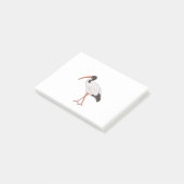 Ibis Bin Chicken Bird Post-it Klebezettel (angewinkelt)