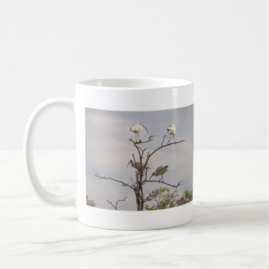 Ibis Birds Foto Tasse (Links)