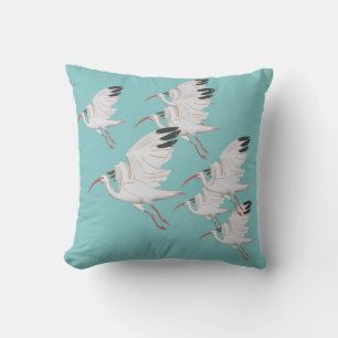 Ibis Flight Throw Kissen