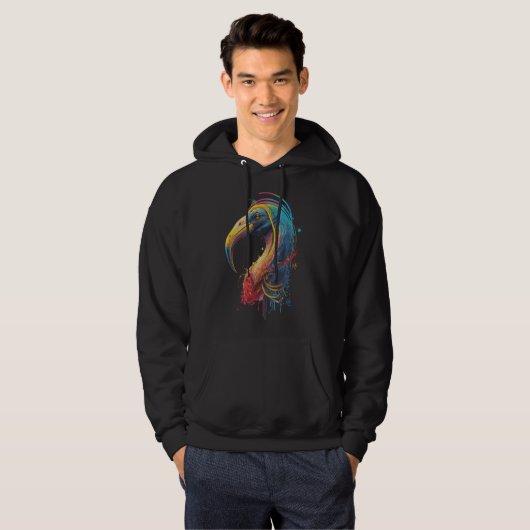 Ibis - Graffiti Ink Splash Hoodie (Vorne ganz)