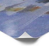 Ibis in Grassy Marsh Poster (Ecke)