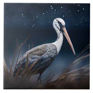 Ibis um Mitternacht Fliese