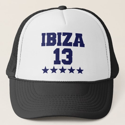 Ibiza 2013 truckerkappe (Vorderseite)