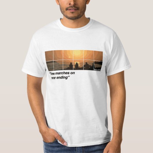 Ibiza 2014 Sunset Tshirt (Vorderseite)