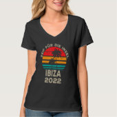 Ibiza 2022 Palm Tree Restart Outfit T-Shirt (Vorderseite)