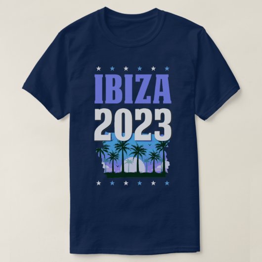 Ibiza 2023 1 T-Shirt (Design vorne)