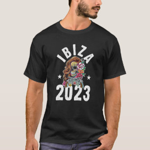 Ibiza 2023 Urlaub Team Party Mädchen Tour T-Shirt