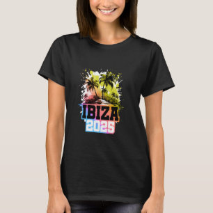 Ibiza 2025 Kolorierte Teamreise T-Shirt