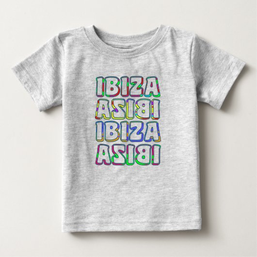 Ibiza Baby T-shirt (Vorderseite)