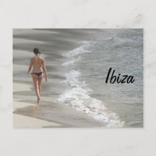 Ibiza Beach Postcard Postkarte