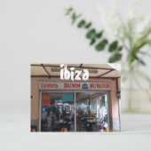 Ibiza Bumm Burger Postkarte (Stehend Vorderseite)
