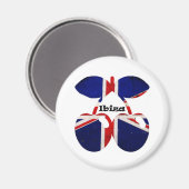 Ibiza Cherries Magnet (Vorderseite/Rückseite)