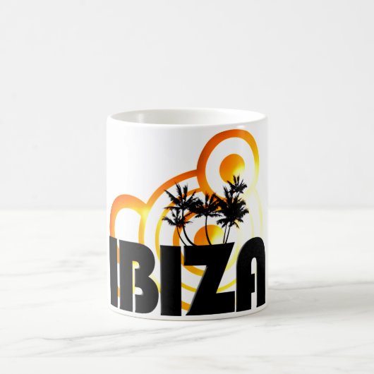 ibiza DJ-Feiertagssonnenuntergangschale oder Kaffeetasse (Mittel)