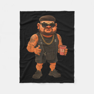 Ibiza Final Boss Meme Funny Holiday Haircut Jokes Fleecedecke