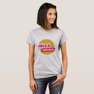 Ibiza Fluglinien - das offizielle Logo T-Shirt