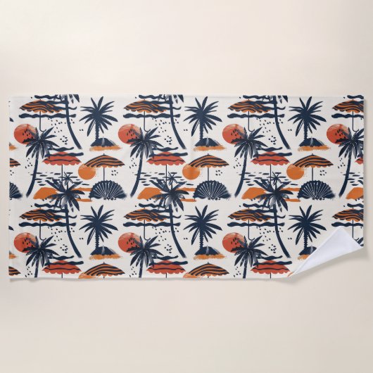 Ibiza Iconic - Europäische Destination Strandtuch (Vorderseite)