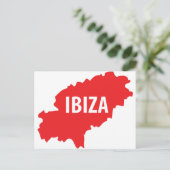 Ibiza-Ikone Postkarte (Stehend Vorderseite)