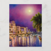 Ibiza ist eine kleine Insel im Mittelmeer Postkarte (Vorderseite)