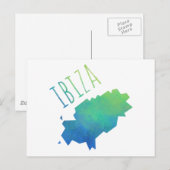 Ibiza Karte (Vorne/Hinten)
