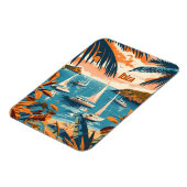 Ibiza-Küste Magnet (Linke Seite)