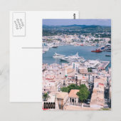 Ibiza Marina Postkarte (Vorne/Hinten)