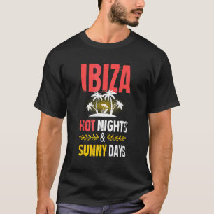 Ibiza-Nächte Party-Urlaub Zitat T-Shirt