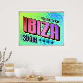 IBIZA-Plakat Poster (Küche)