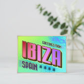 IBIZA POSTKARTE (Stehend Vorderseite)