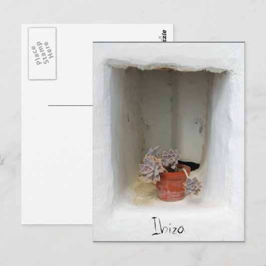 Ibiza Postkarte (Vorne/Hinten)