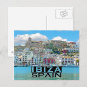 Ibiza Postkarte (Vorne/Hinten)