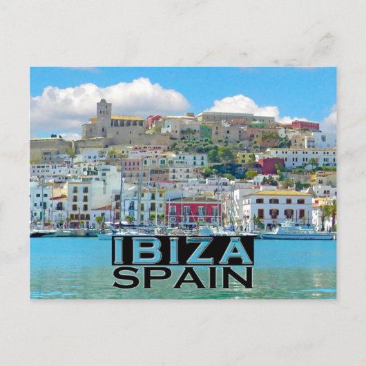 Ibiza Postkarte (Vorderseite)