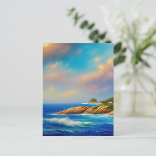 Ibiza Postkarte (Stehend Vorderseite)