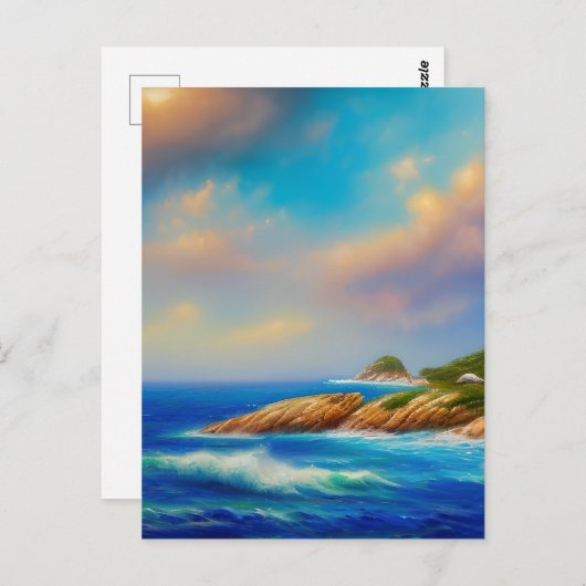 Ibiza Postkarte (Vorne/Hinten)