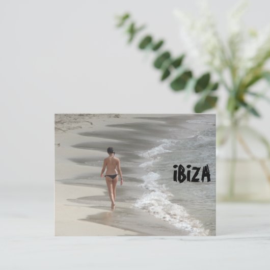 IBIZA POSTKARTE (Stehend Vorderseite)