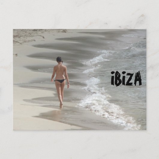 IBIZA POSTKARTE (Vorderseite)