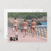 IBIZA POSTKARTE (Vorne/Hinten)