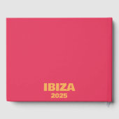 Ibiza-Reise-Couchtischbuch Gästebuch (Rückseite)